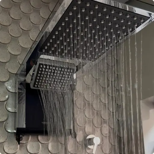 Instalação de chuveiro elétrico com fiação e acabamento em Bauru
